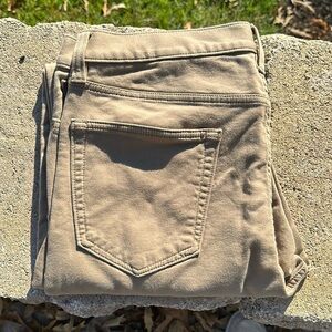 Banana Republic Traveler 36x34 slim soft pants in tan